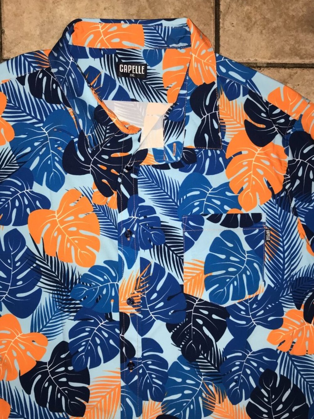 Men's Capelle Miami Lined Hybrid Compression Shorts Set + Matching Shirt-Size 3X - Picture 15 of 15